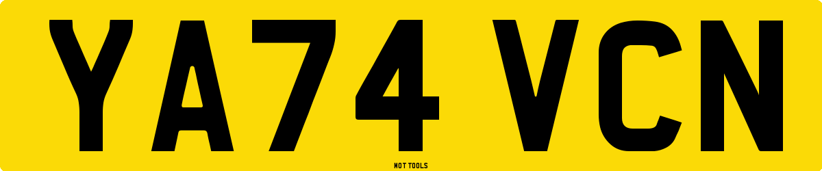 YA74VCN MOT Check