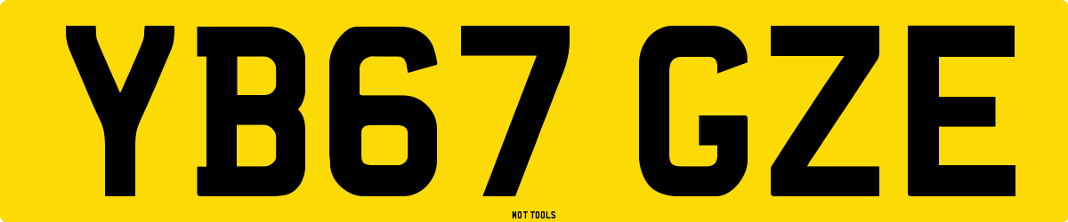 YB67GZE MOT Check