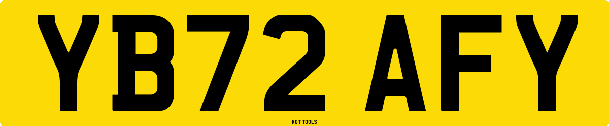 YB72AFY MOT Check