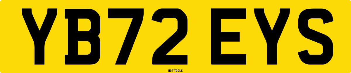YB72EYS MOT Check