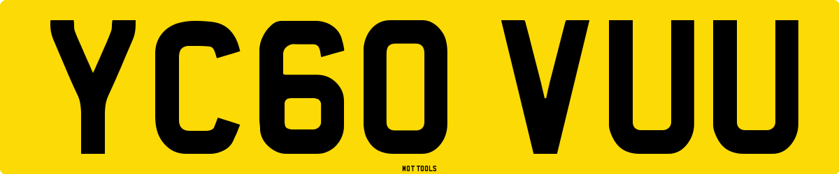YC60VUU MOT Check