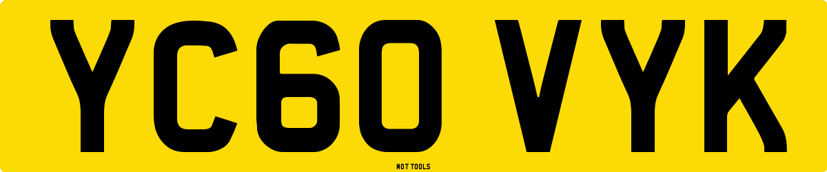 YC60VYK MOT Check