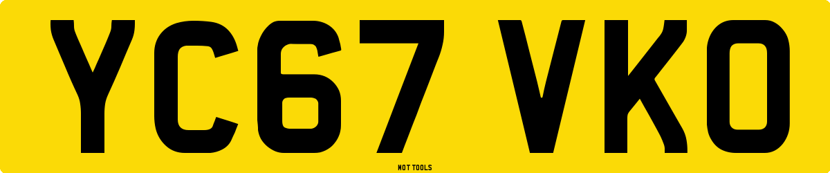 YC67VKO MOT Check