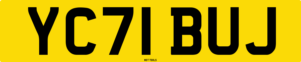 YC71BUJ MOT Check