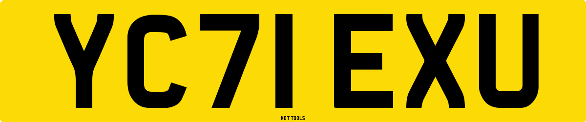 YC71EXU MOT Check