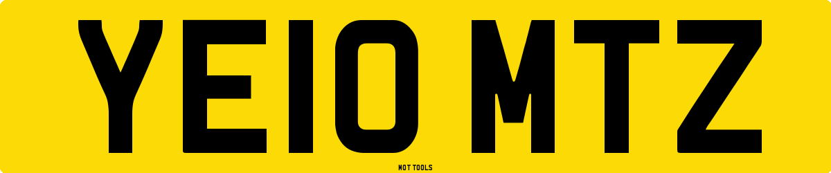 YE10MTZ MOT Check