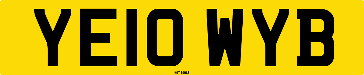 YE10WYB MOT Check