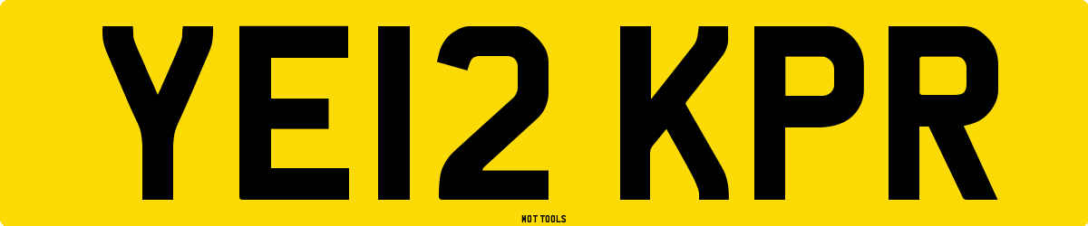 YE12KPR MOT Check
