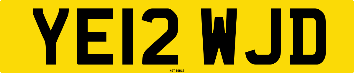YE12WJD MOT Check