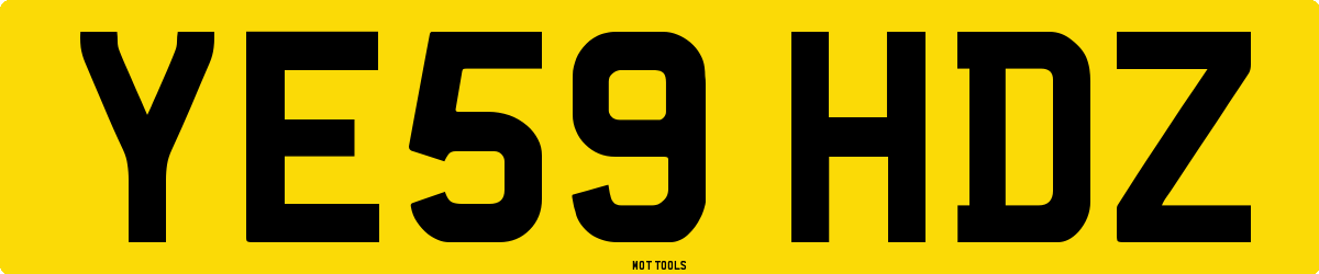 YE59HDZ MOT Check