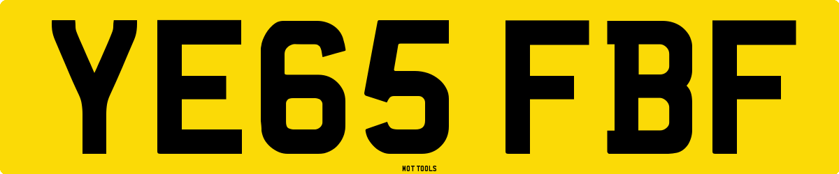 YE65FBF MOT Check