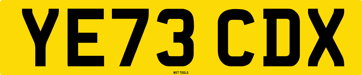 YE73CDX MOT Check