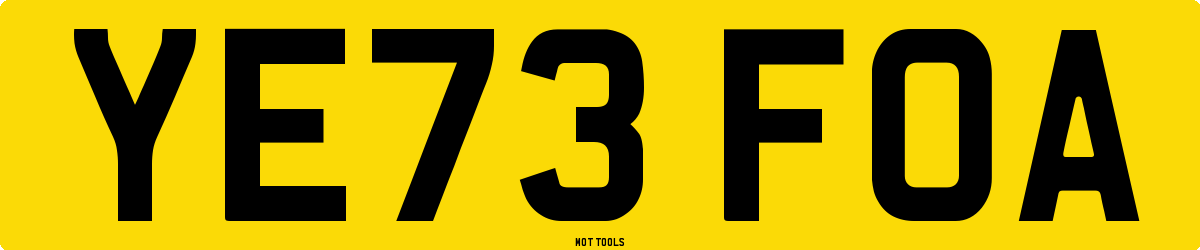 YE73FOA MOT Check