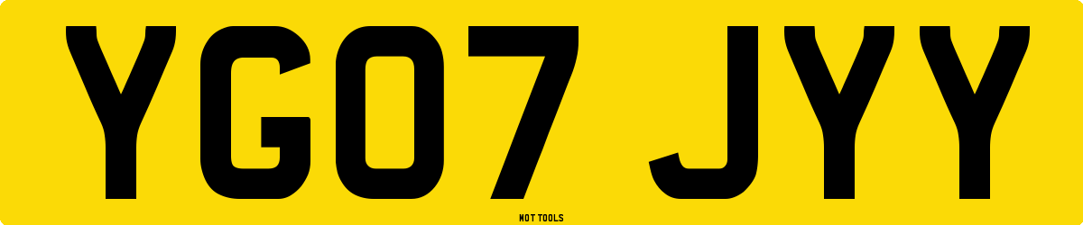 YG07JYY MOT Check