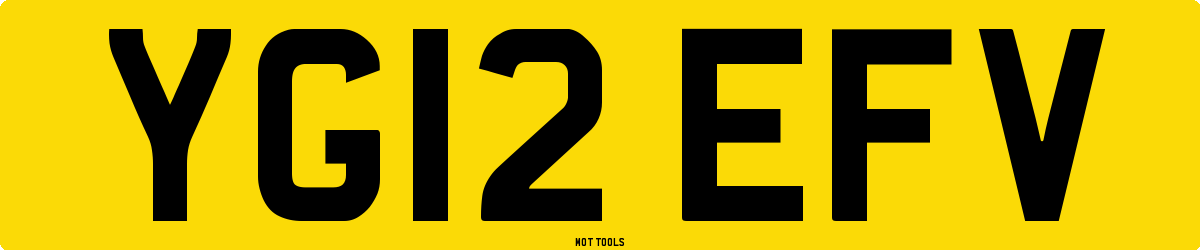 YG12EFV MOT Check