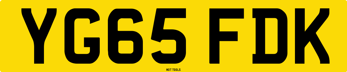 YG65FDK MOT Check