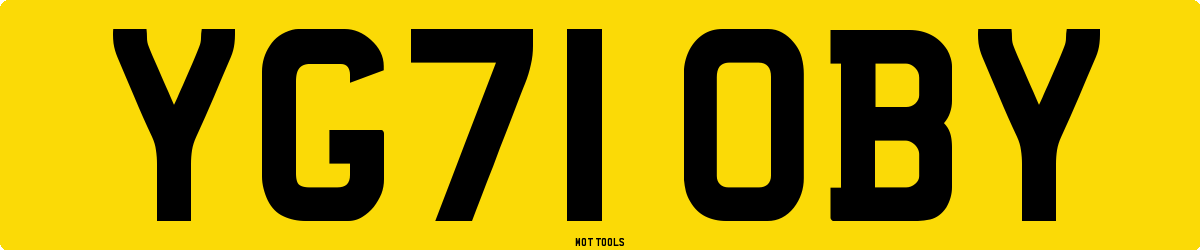 YG71OBY MOT Check