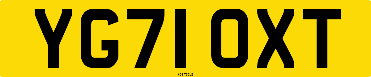YG71OXT MOT Check