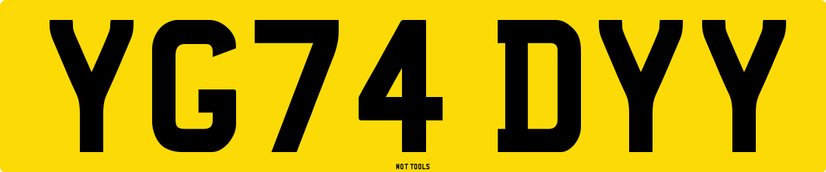 YG74DYY MOT Check