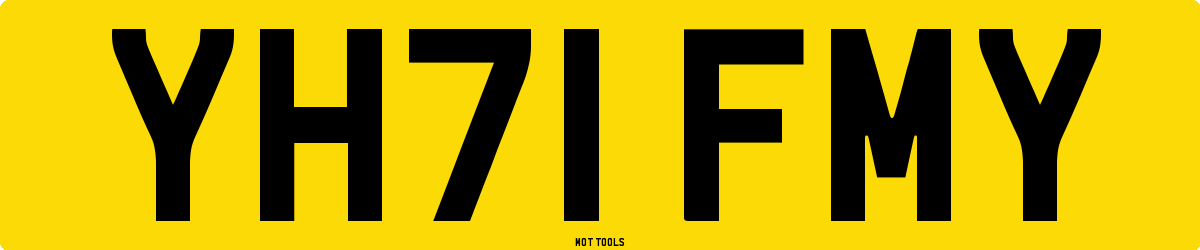 YH71FMY MOT Check