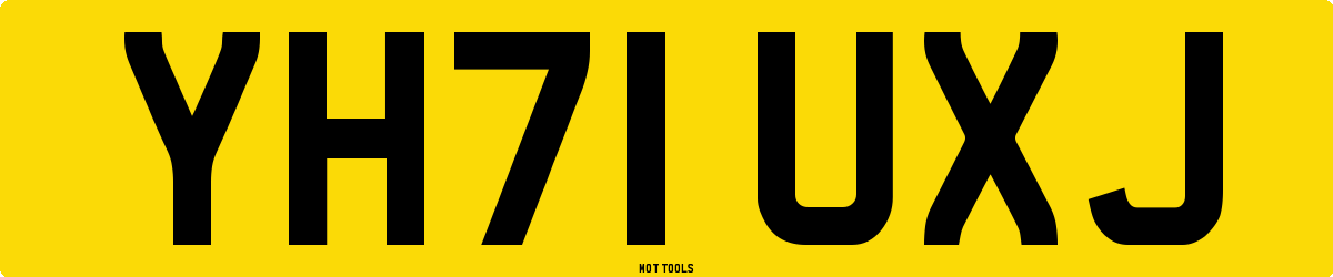 YH71UXJ MOT Check