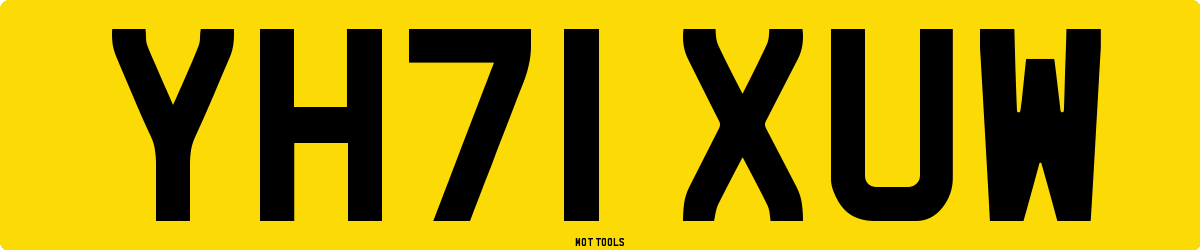 YH71XUW MOT Check