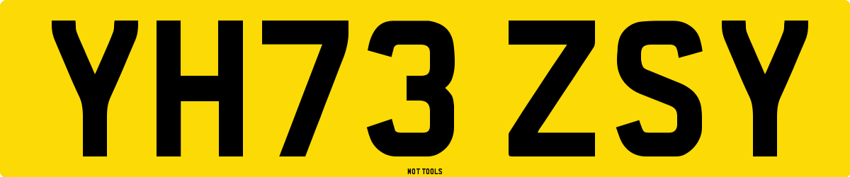 YH73ZSY MOT Check