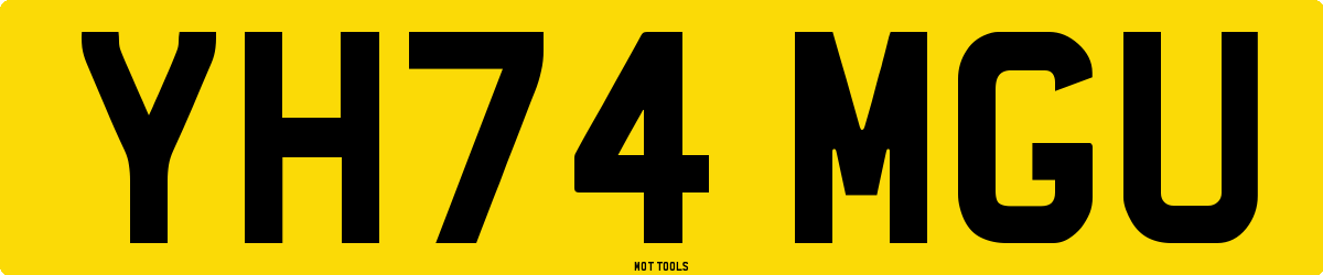 YH74MGU MOT Check