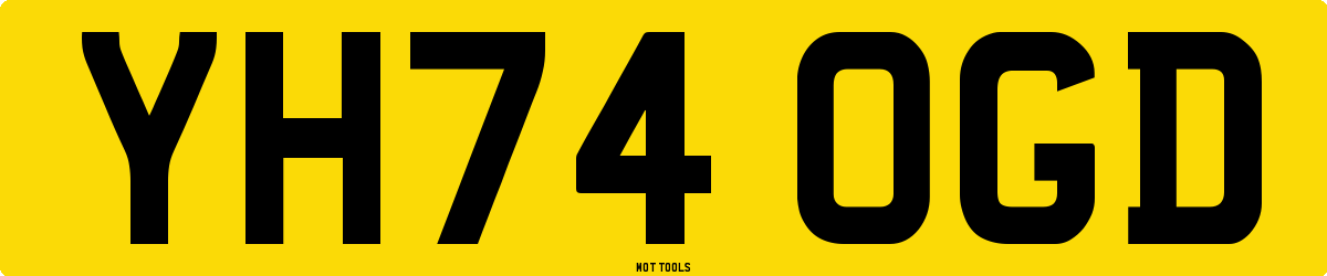 YH74OGD MOT Check