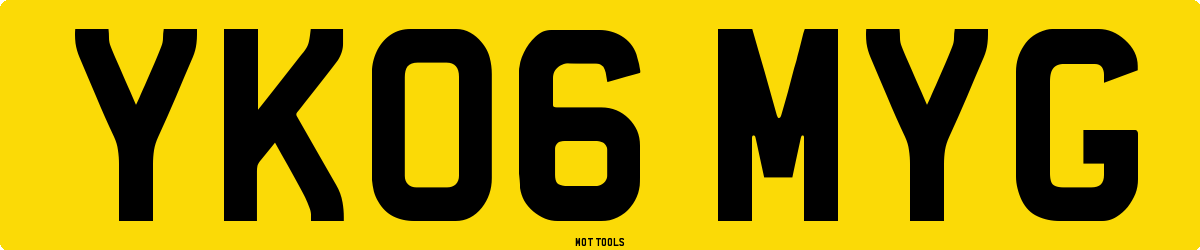 YK06MYG MOT Check