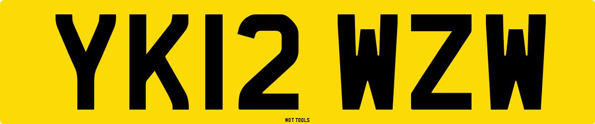YK12WZW MOT Check