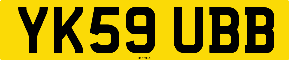 YK59UBB MOT Check