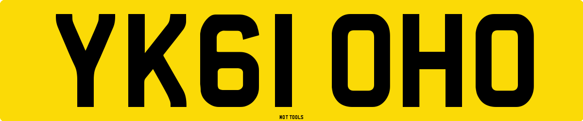 YK61OHO MOT Check