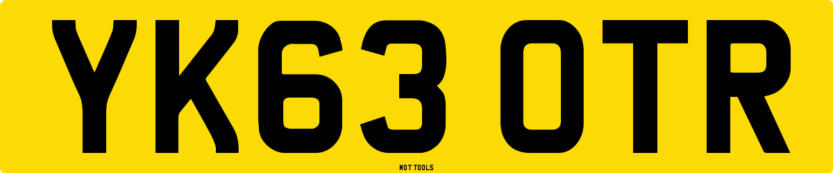 YK63OTR MOT Check