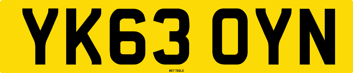YK63OYN MOT Check