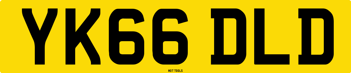 YK66DLD MOT Check
