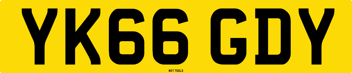 YK66GDY MOT Check