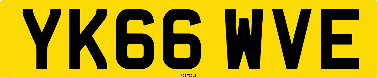YK66WVE MOT Check