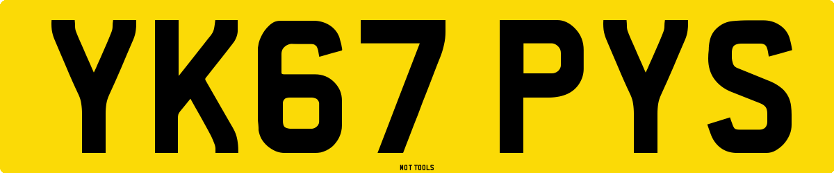 YK67PYS MOT Check