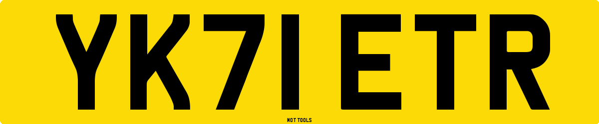YK71ETR MOT Check