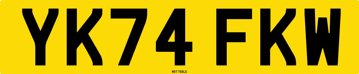 YK74FKW MOT Check