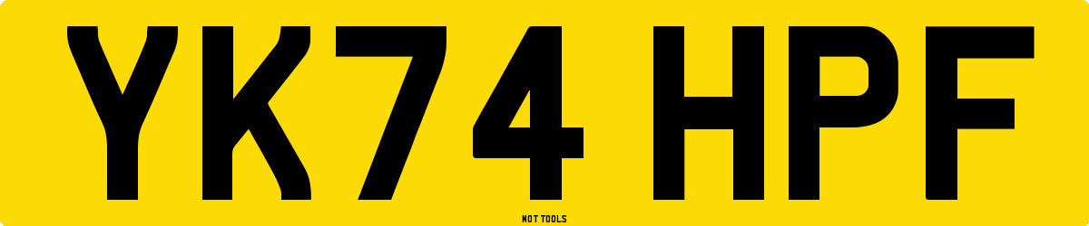 YK74HPF MOT Check