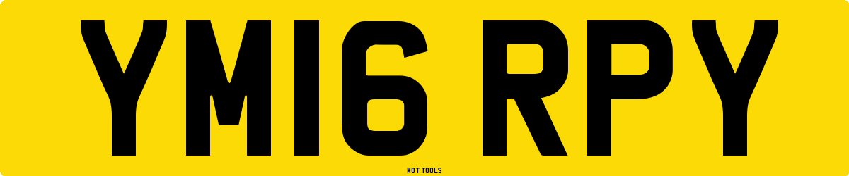 YM16RPY MOT Check