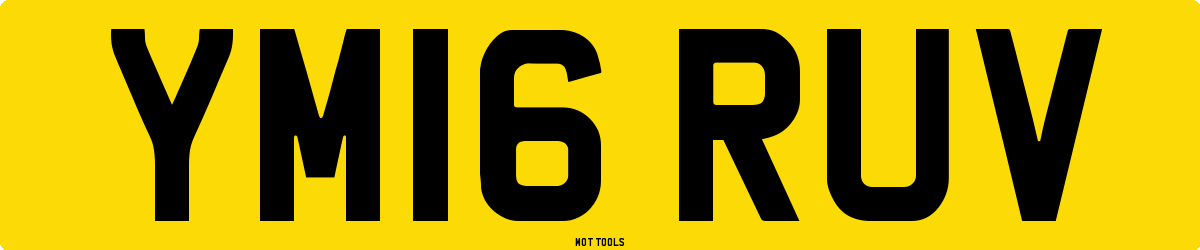 YM16RUV MOT Check