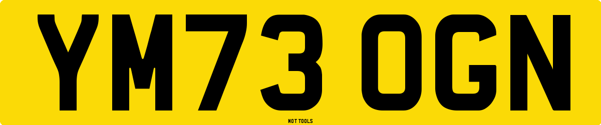 YM73OGN MOT Check