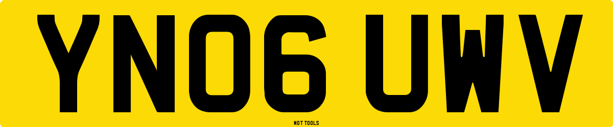 YN06UWV MOT Check