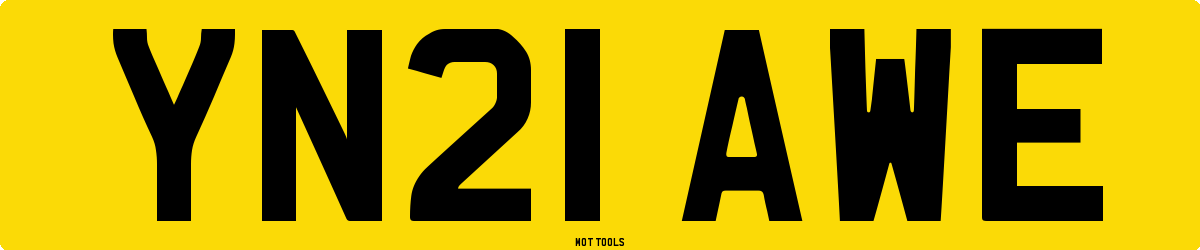 YN21AWE MOT Check