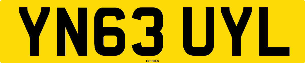 YN63UYL MOT Check