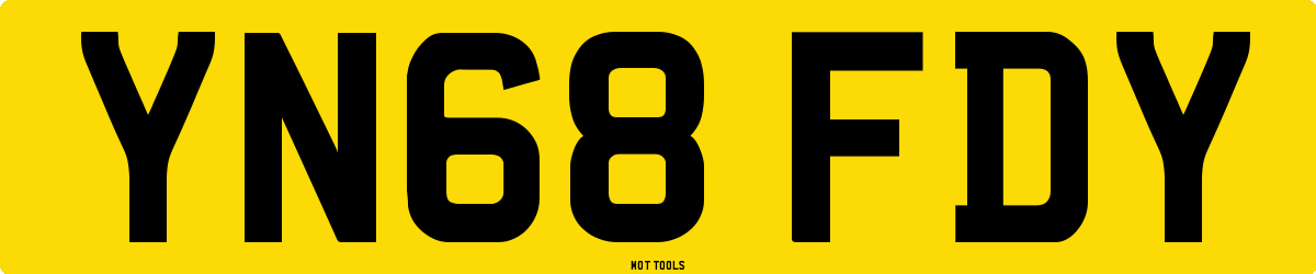 YN68FDY MOT Check