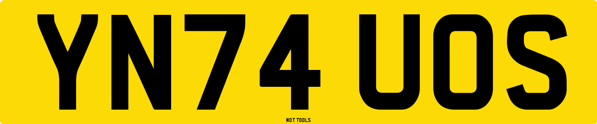 YN74UOS MOT Check